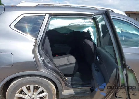 2017 Nissan Rogue Sv z USA, uszkodzony, nr VIN KNMAT2MT3HP593805